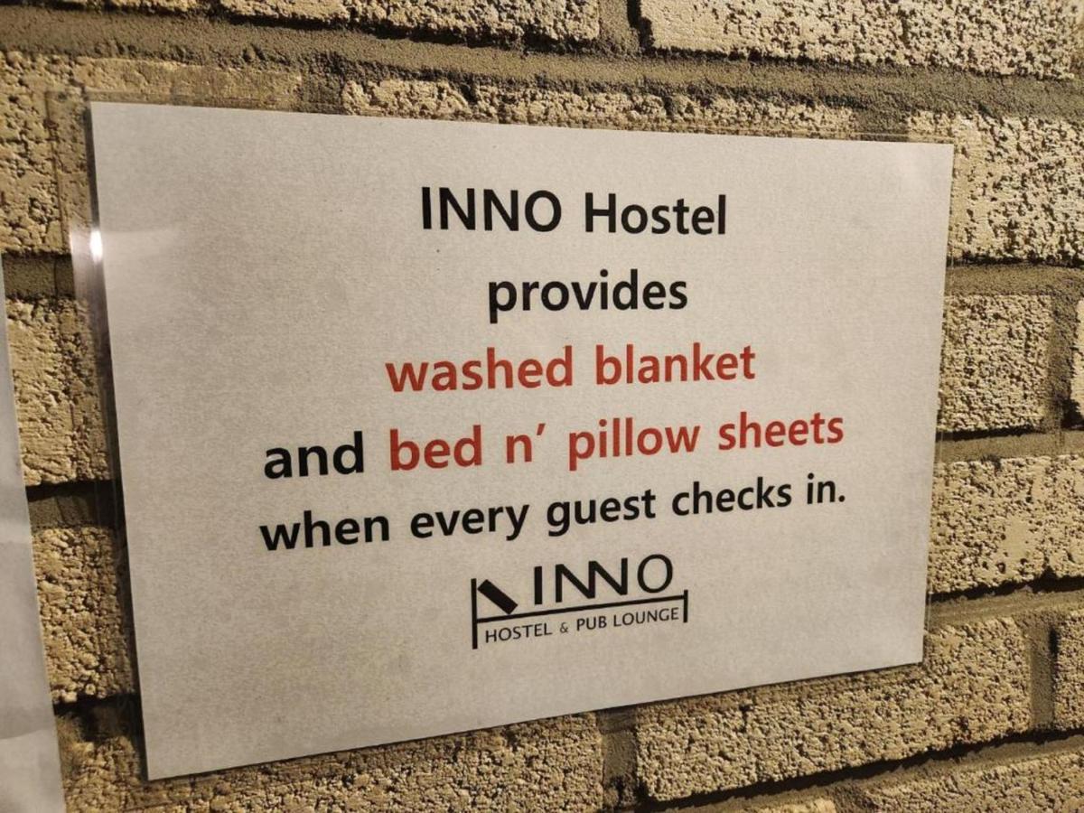 Inno Hostel & Pub Lounge Hongdae Seoul Exterior foto