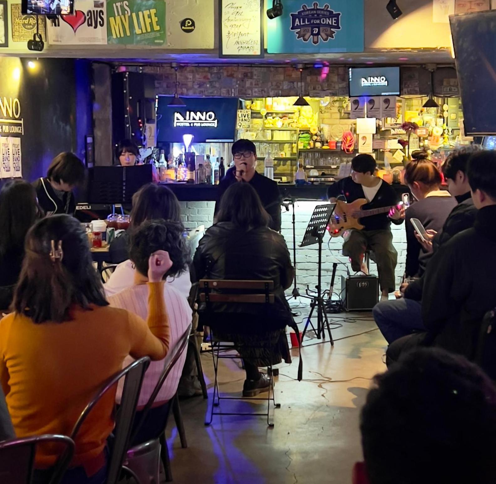 Inno Hostel & Pub Lounge Hongdae Seoul Exterior foto